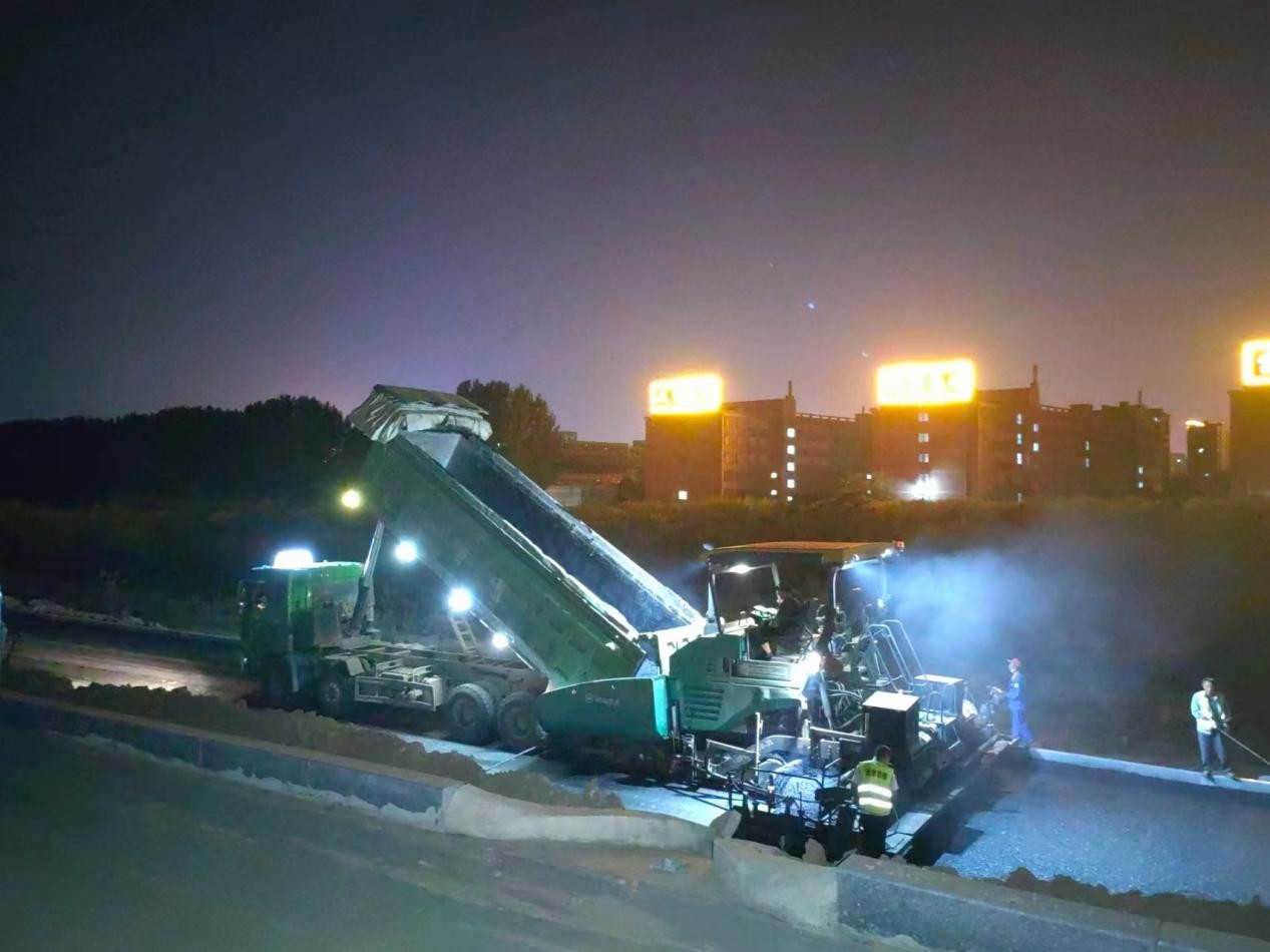 墨子大道（荊河東路至北辛路段）  快車(chē)道全面貫通