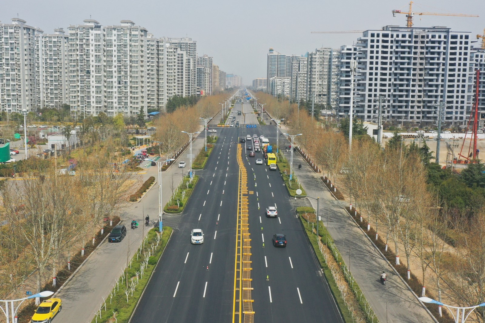 龍泉路善文街-趙樓街路面瀝青覆鋪提升工程完工！